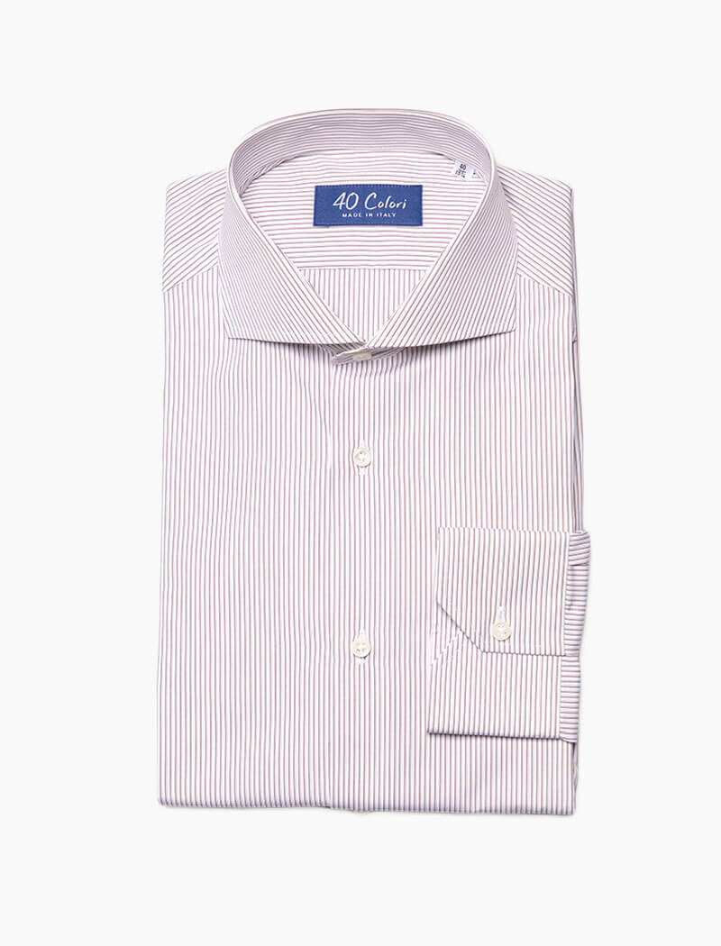 Blue Striped Shirt - Made in Italy