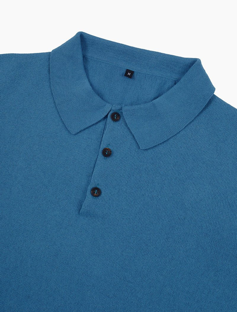 Cashmere And Cotton Blend Short-Sleeved Polo - Ready-to-Wear 1ABJ3B